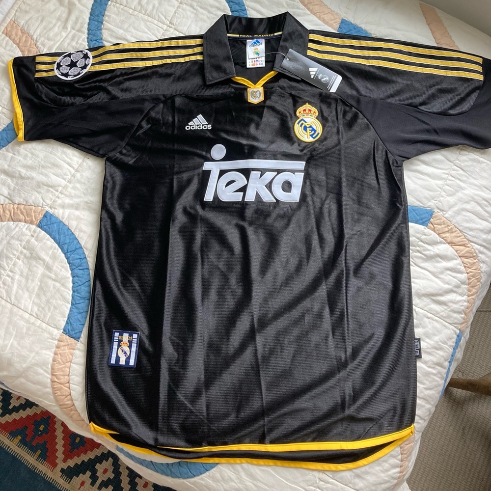 NWT Adidas Roberto Carlos Real Madrid Jersey size L